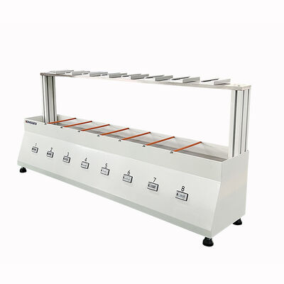 ASTM-Standardstatisches Scherkraftprüfgerät mit 10 Satzen Last- und Temperaturfeuchtigkeitssimulation für die Scherfestigkeitsprüfung von Klebebanden