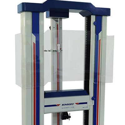 Doppelsäulen Universal-Prüfmaschine für Labore mit Schutzhaube