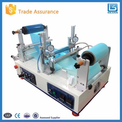 Kontinuierliche Warmschmelzbeschichtung Laminationsmaschine zur Herstellung der Proben