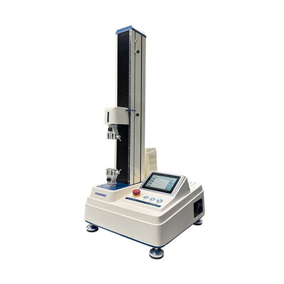 Einspaltiger Zugprüfmaschine, Universelle Zugprüfmaschine für Kunststofffolien, Klebeband, Haftfestigkeitsprüfung ASTM D882 GB/T1040
